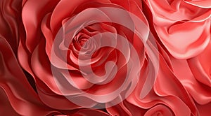 Abstract red rose background.